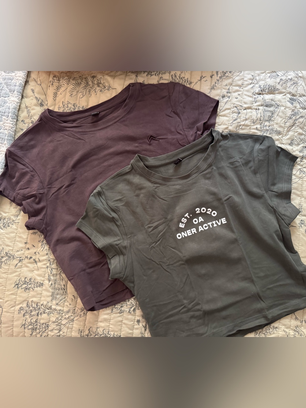 Oner Active Crop Tee Set